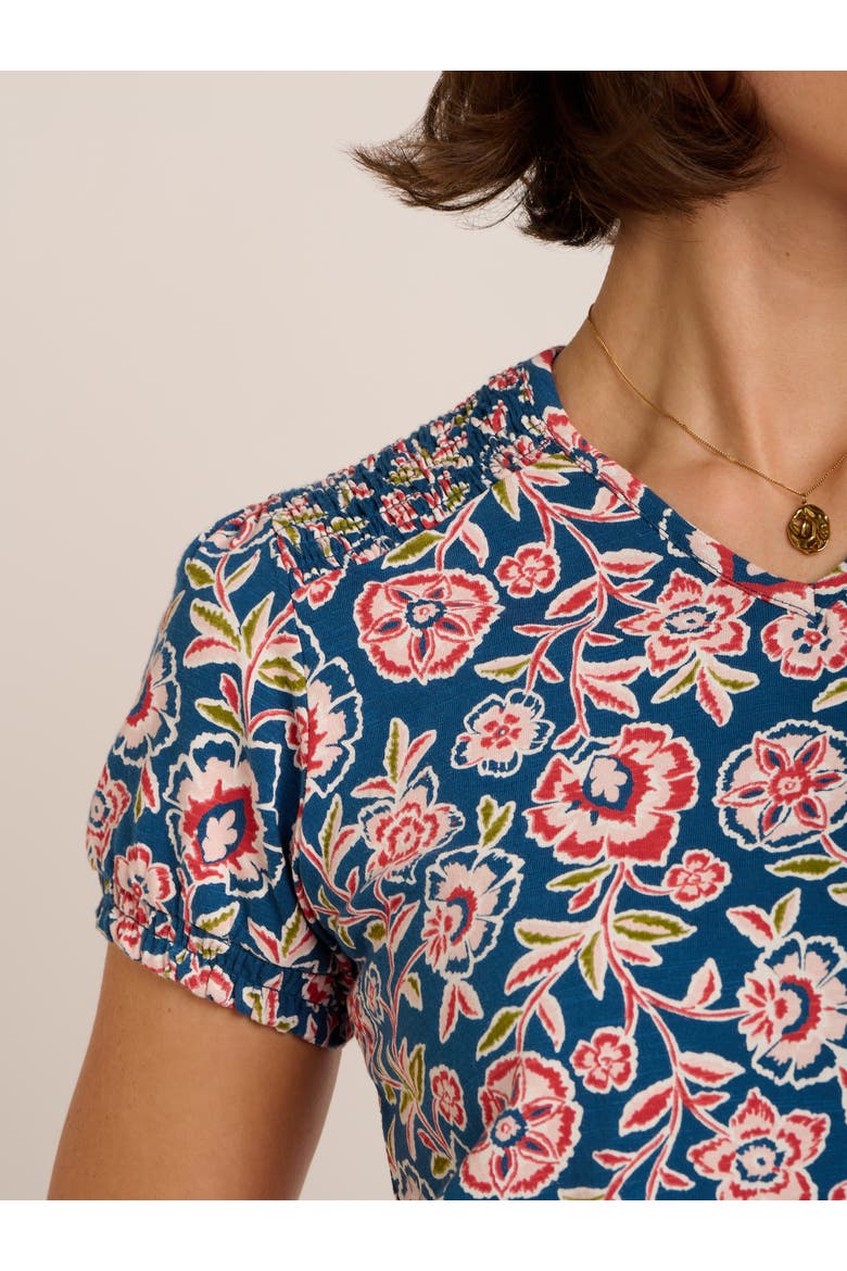 Sheridan Soft Floral Blouse, Alternate, color, Blue