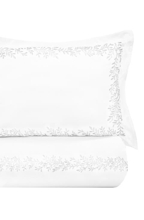 Floral Vine 600 Thread Count Twin Duvet Set