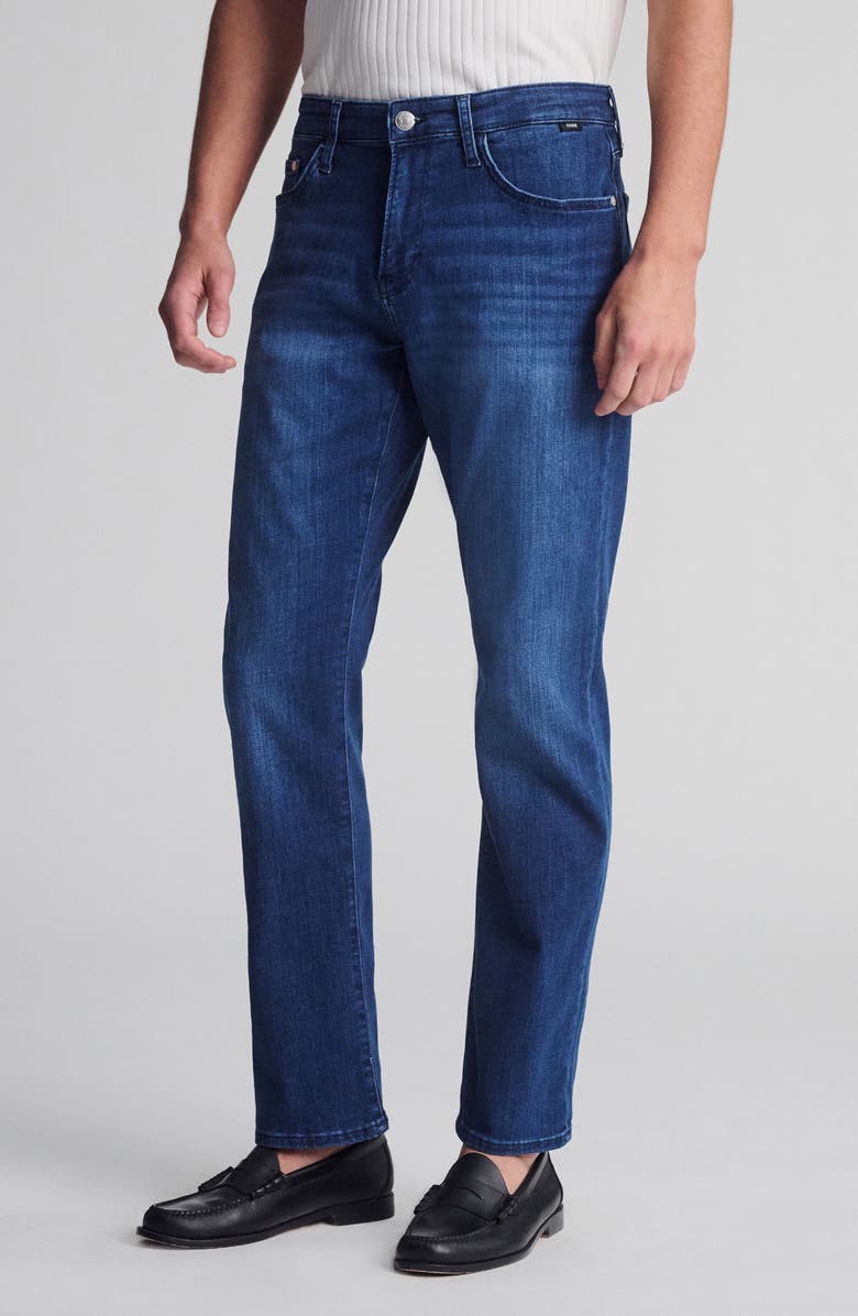 Mavi Jeans Matt Relaxed Straight Leg Jeans, Alternate, color, Deep Brushed Feather Blue