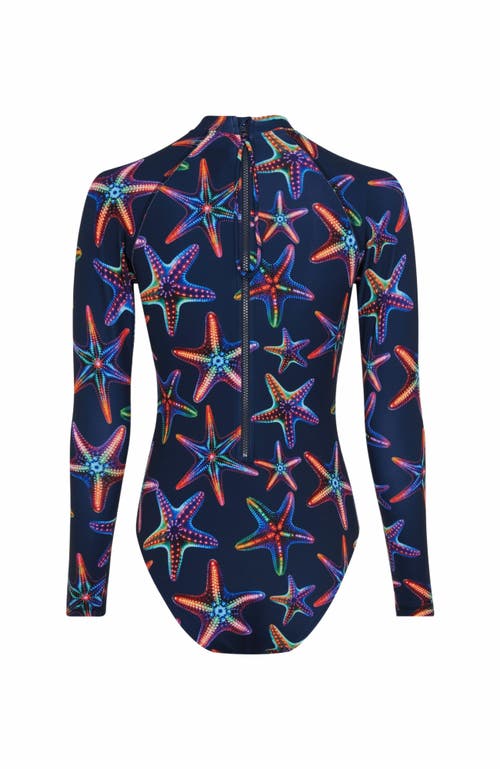 Shop Vilebrequin Disco Stars Uv Protection One-piece Rashguard