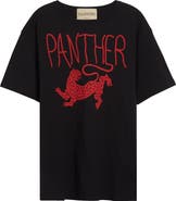 Valentino Panther Graphic T-Shirt