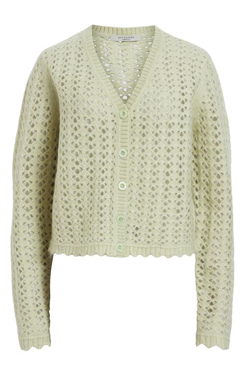 Allsaints Vivian Open Stitch V-neck Cardigan