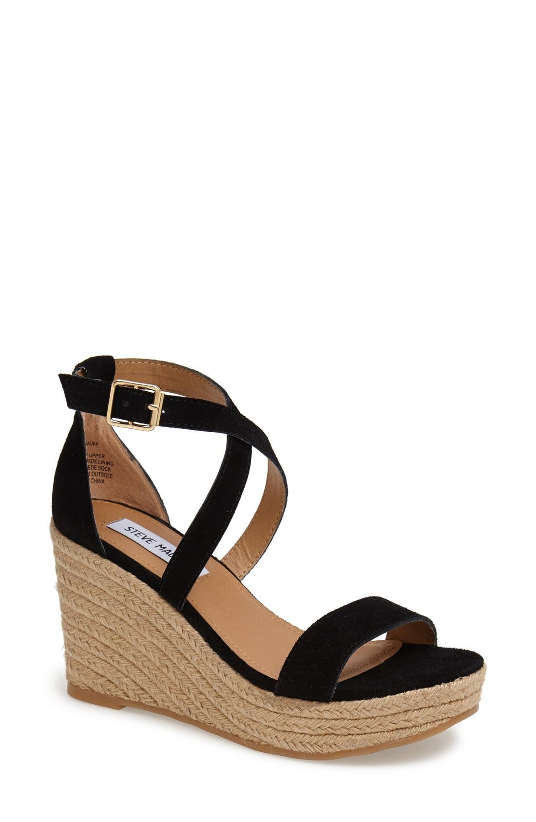 Steve Madden 'Montaukk' Wedge Sandal, Main, color, 