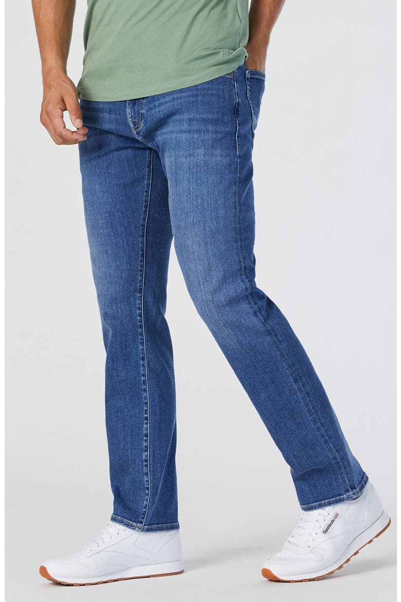 Marcus Slim Straight Leg Jeans, Alternate, color, INDIGO BRUSHED TUCSON
