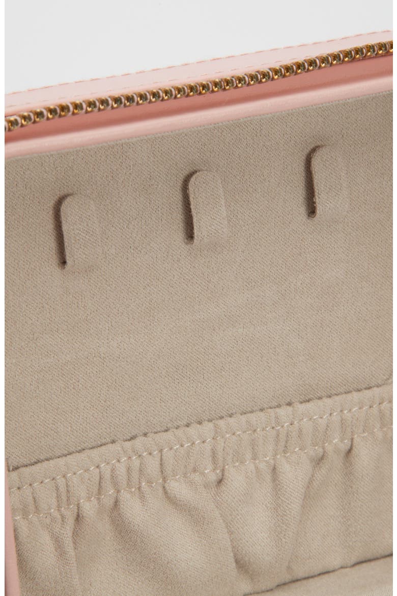 Caroline Zip Case, Alternate, color, ROSE QUARTZ