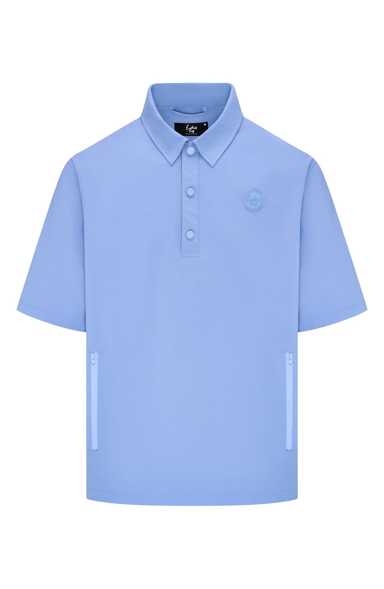 Breaker Woven Logo Graphic Polo