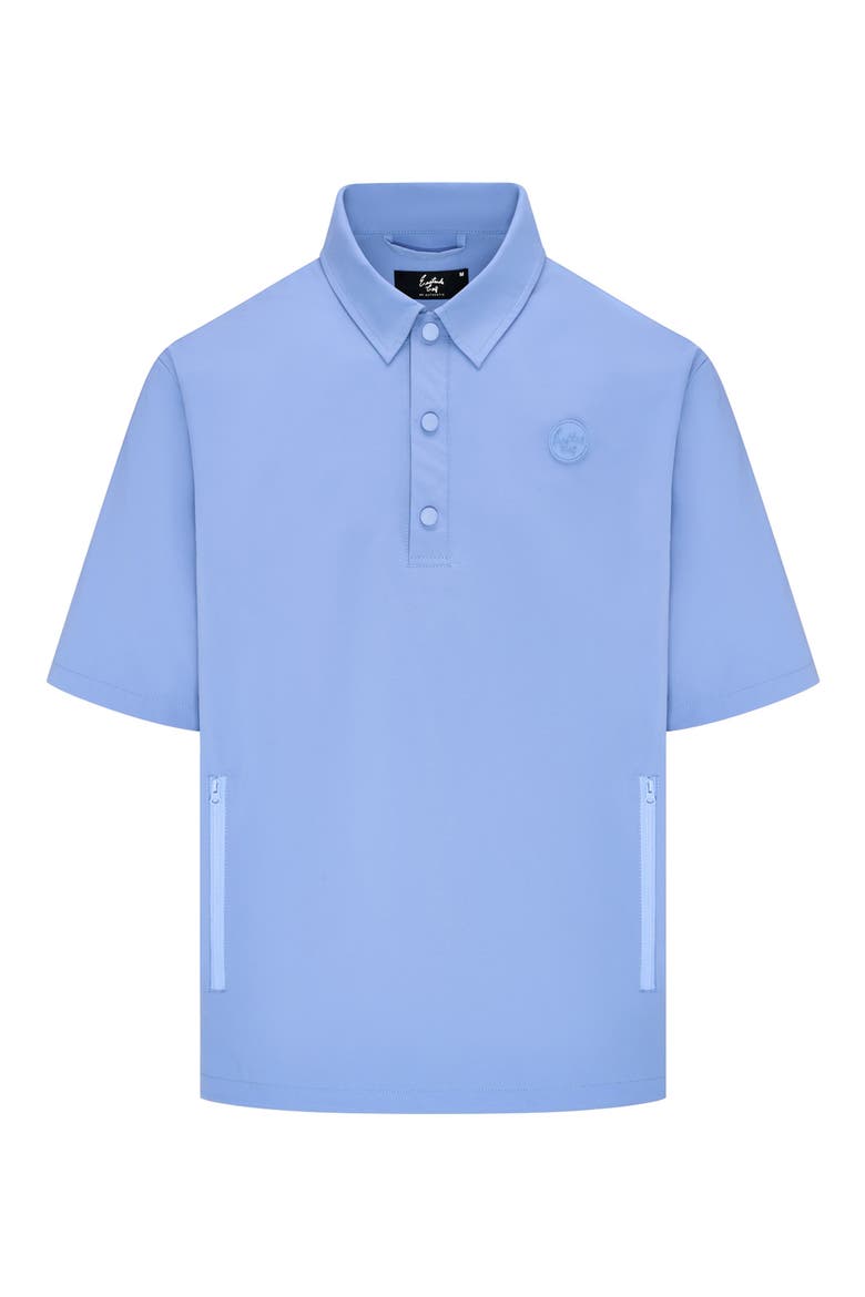 【新品・未使用】Eastside Golf Remix Knit Polo XL Breaker Woven Logo Graphic Polo (Men) | Nordstrom
