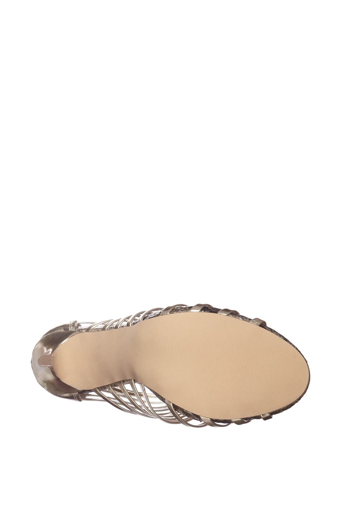 'Marnee' Sandal, Alternate, color, GOLD
