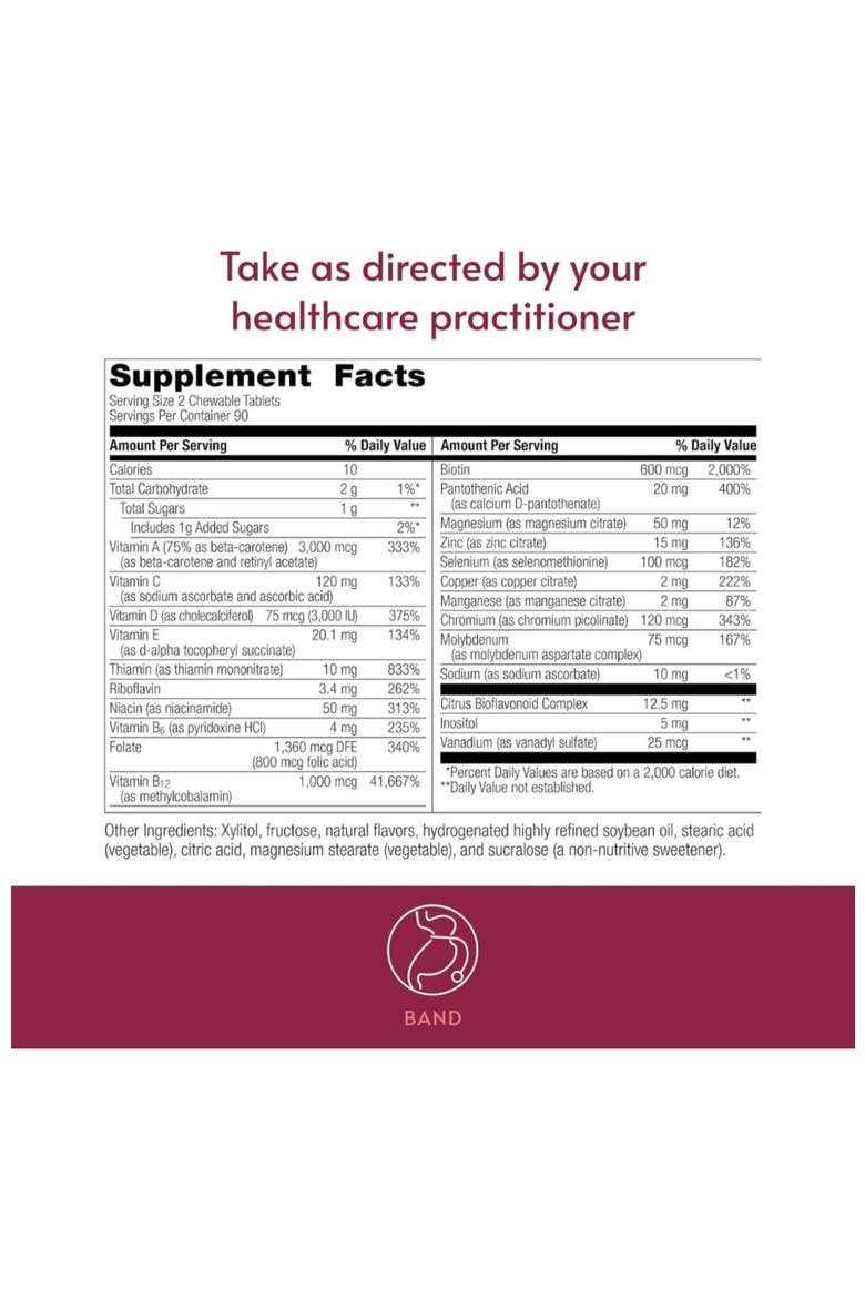 Chewable Essential Multivitamin Without Iron 180 Count, Alternate, color, None