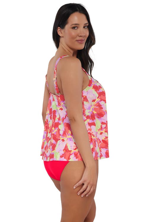 Sunsets Escape Sadie Tankini Swimsuit Top In Butterfly Beach
