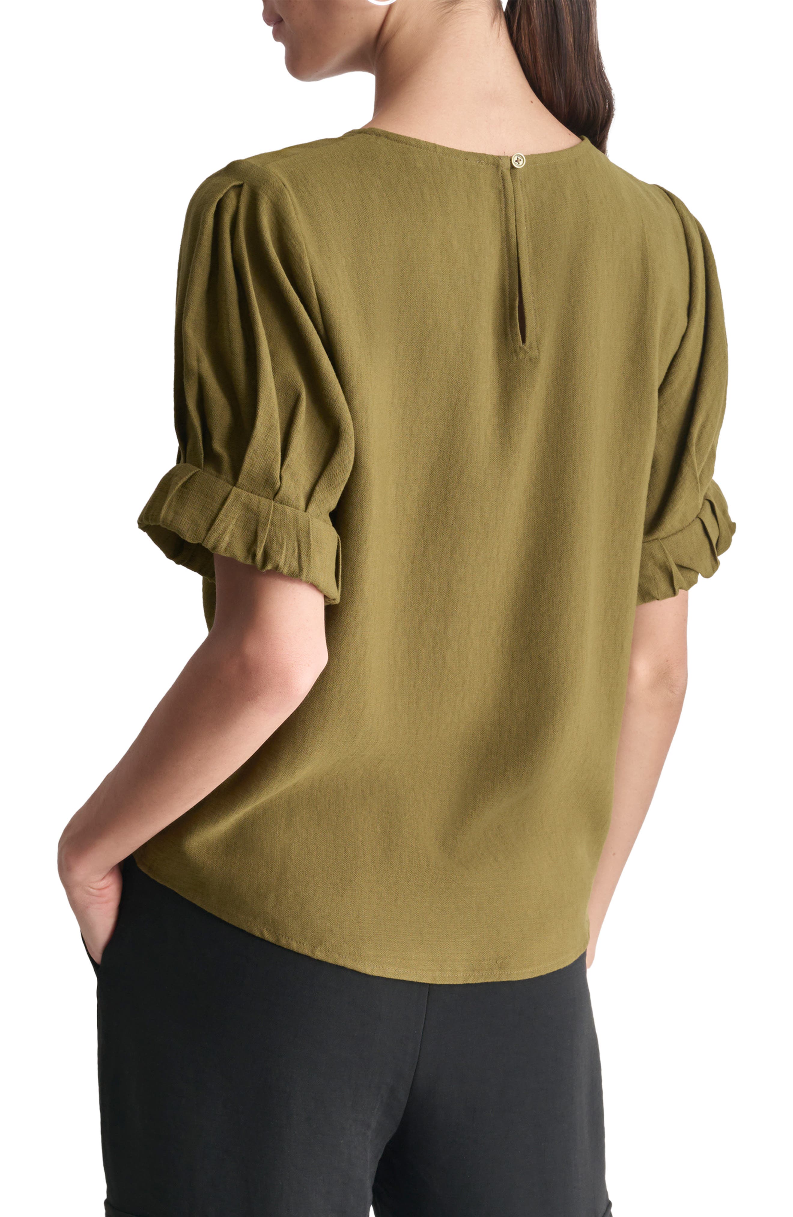 Crinkle Texture Short Sleeve Top - image 4