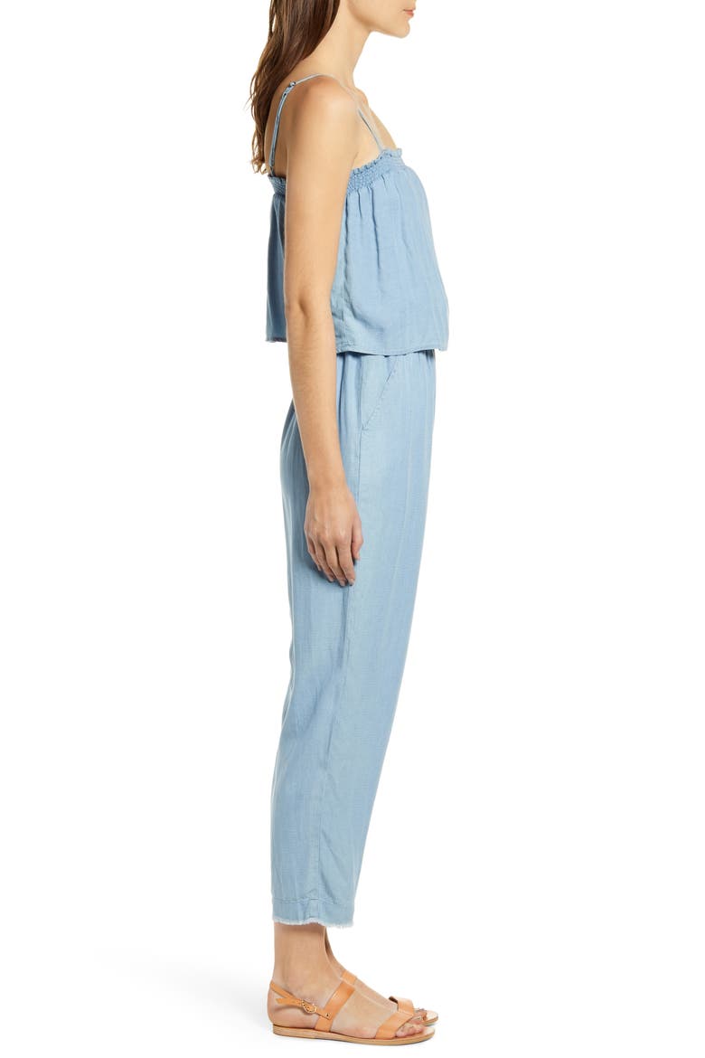 Mateo Jumpsuit, Alternate, color, LIGHT WASH INDIGO