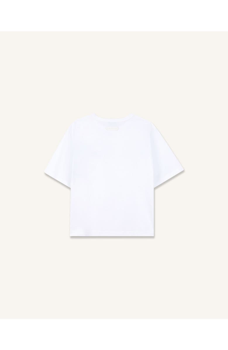 Lanvin Kids Curb T-Shirt, Alternate, color, Optic White