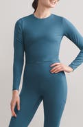 Rhone Serene Fitted Long Sleeve Performance Top