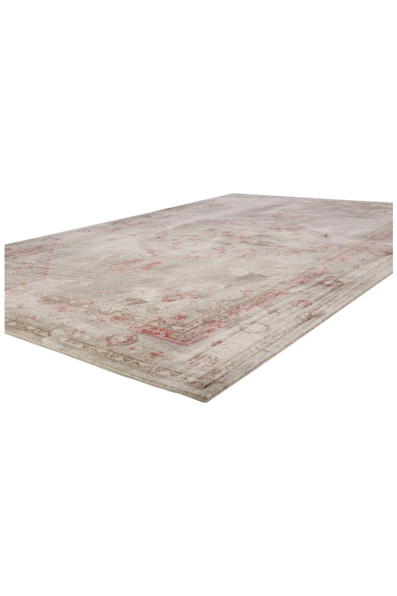 Contemporary Vintage Rug, Alternate, color, PINK/ GREY