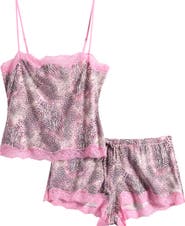 SKIMS Lace Trim Pajamas