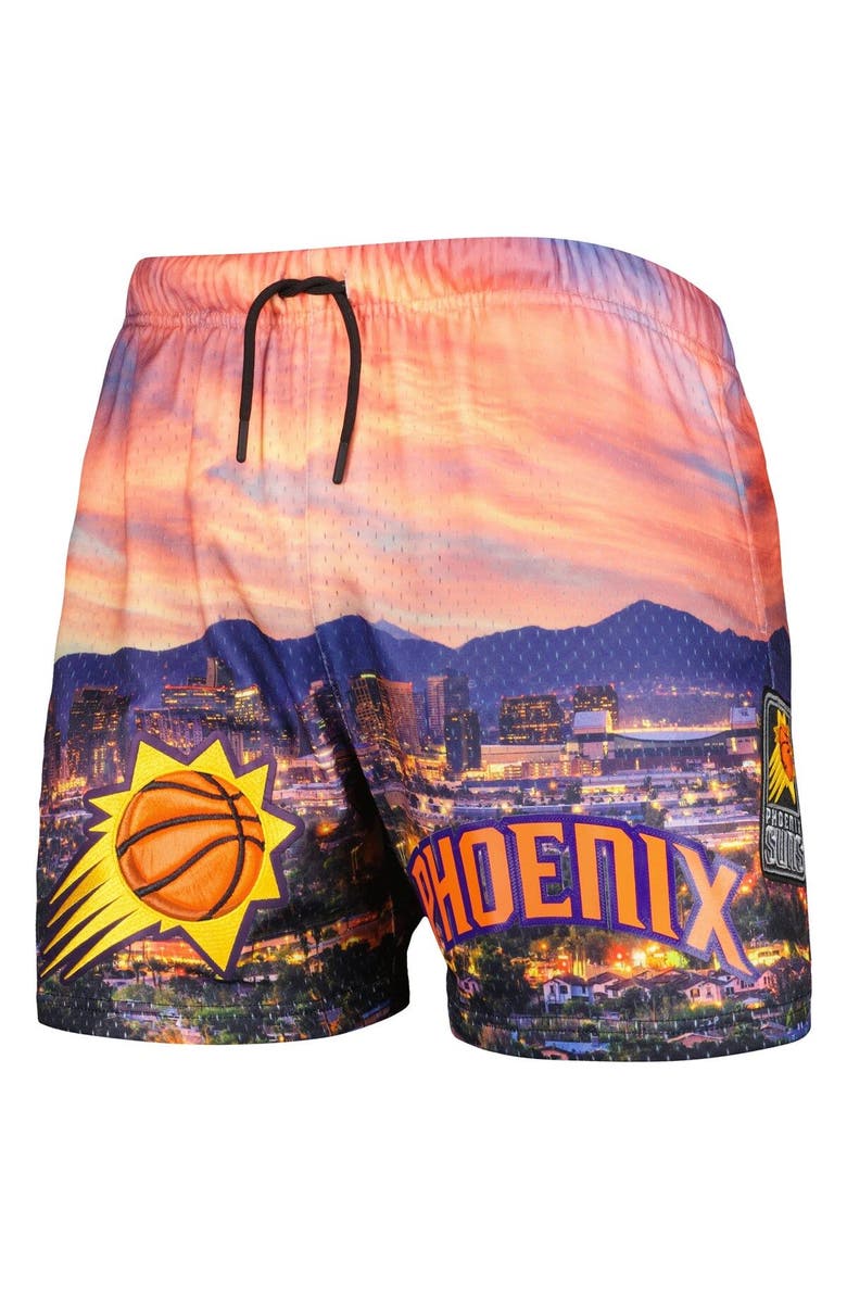 PRO STANDARD Men's Pro Standard Phoenix Suns Cityscape Shorts, Alternate, color, Pink