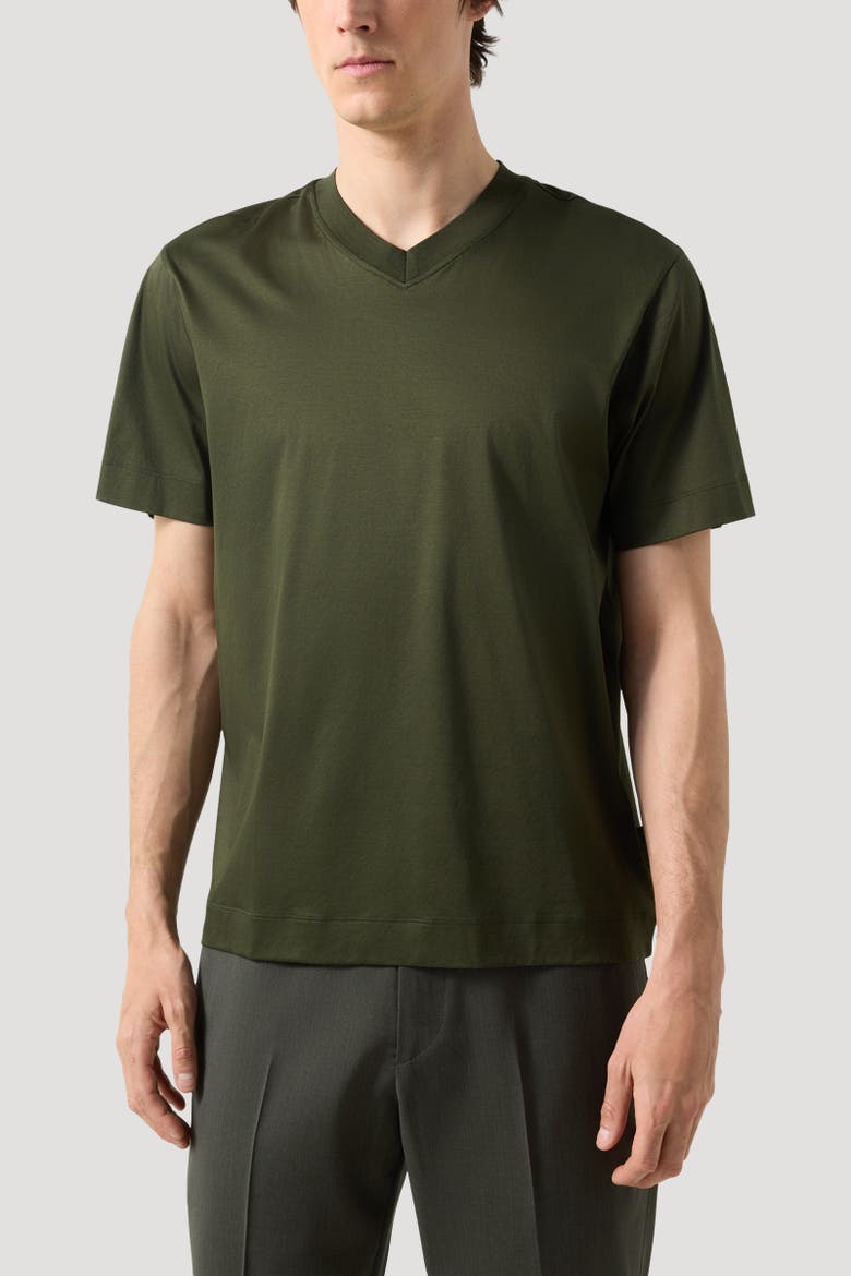 T-Shirt Tiam, Alternate, color, Olive green