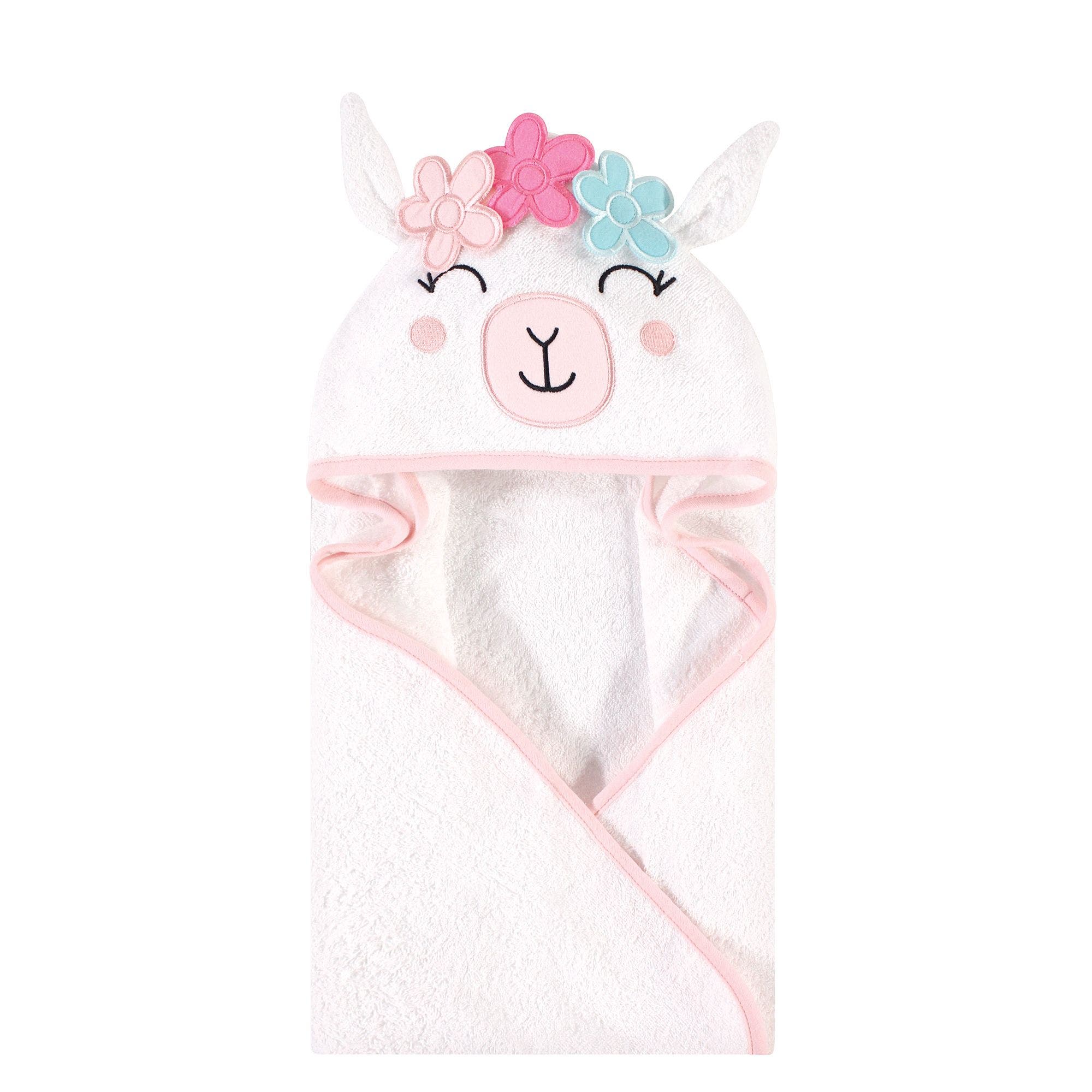 Hudson Baby Playful Animal Hooded Bath Wrap (cotton-poly Blend) (baby ...