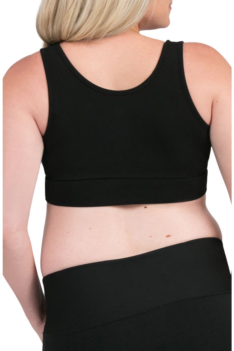 Stretch Nursing Bra, Alternate, color, BLACK