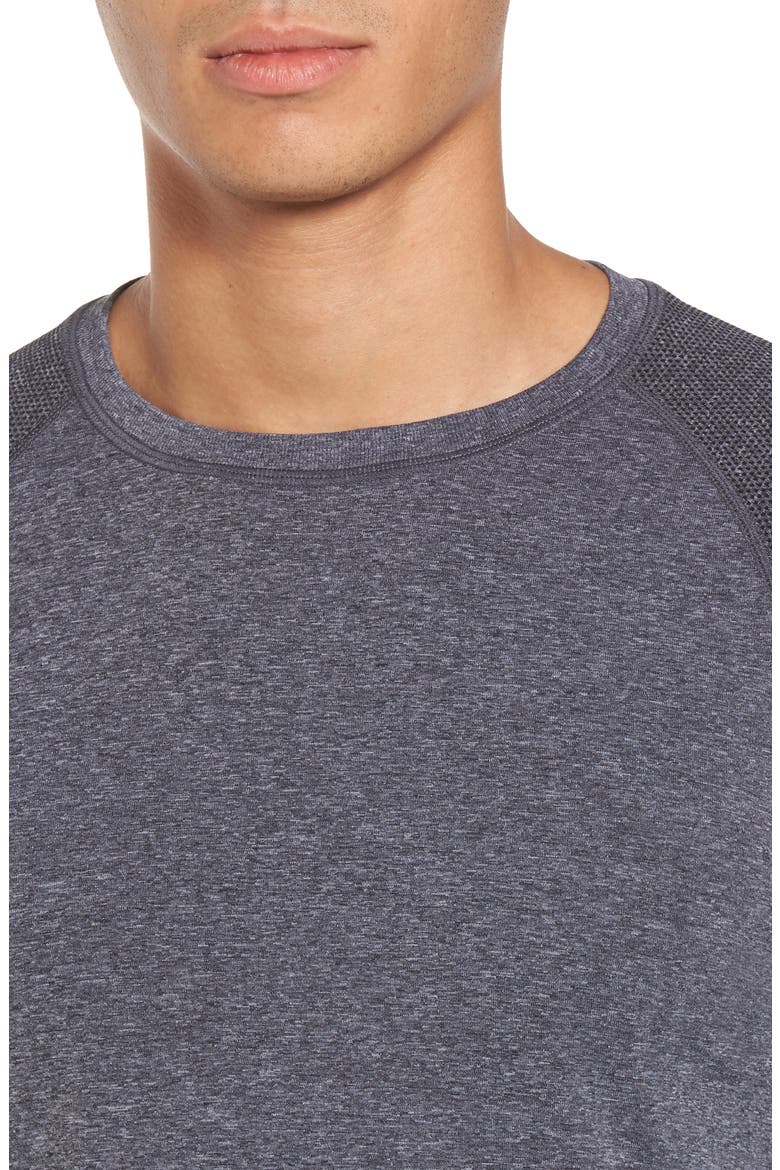Vapor Long Sleeve T-Shirt, Alternate, color, HEATHER ASPHALT