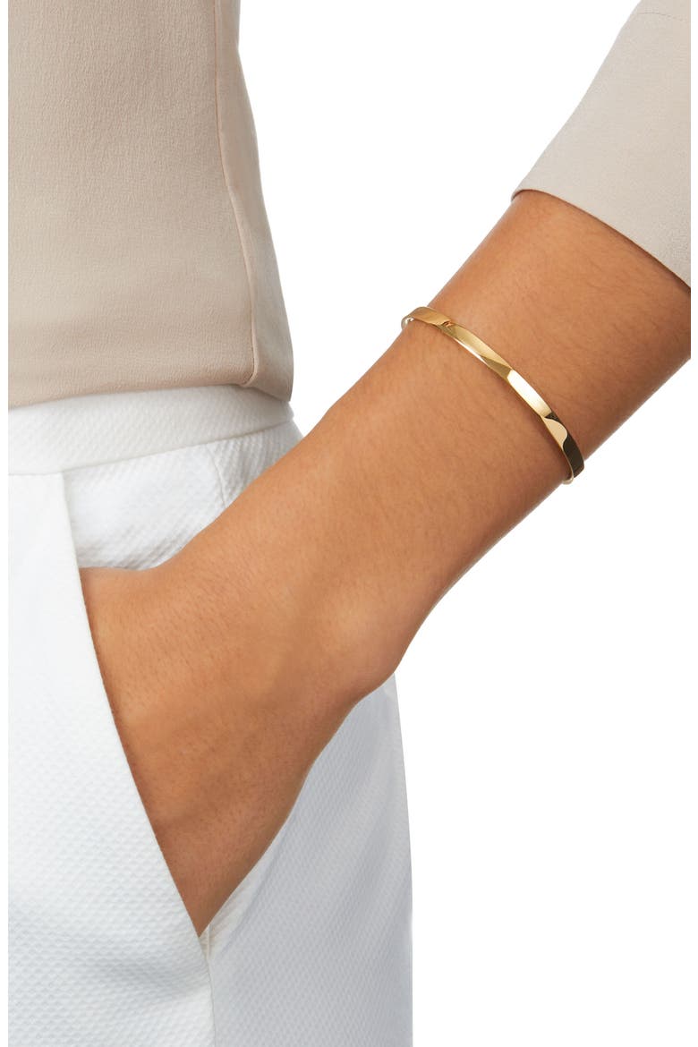 Fiji Bud Cuff, Alternate, color, GOLD