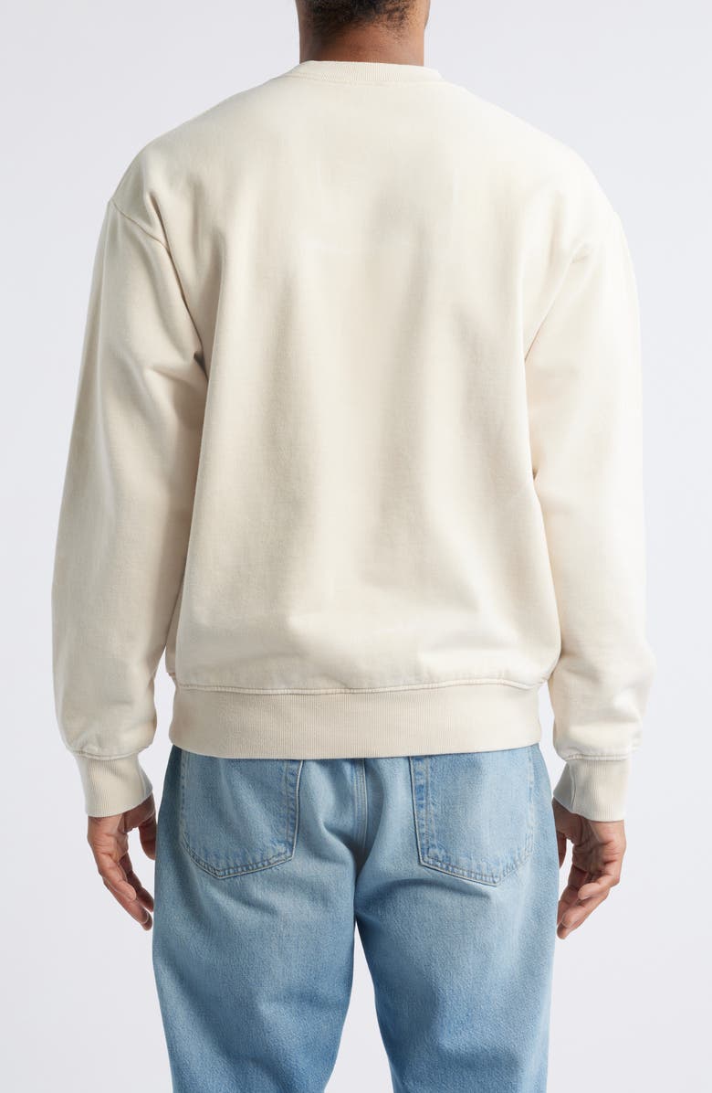 ICECREAM Fast Oversize Crewneck Sweatshirt, Alternate, color, Fog