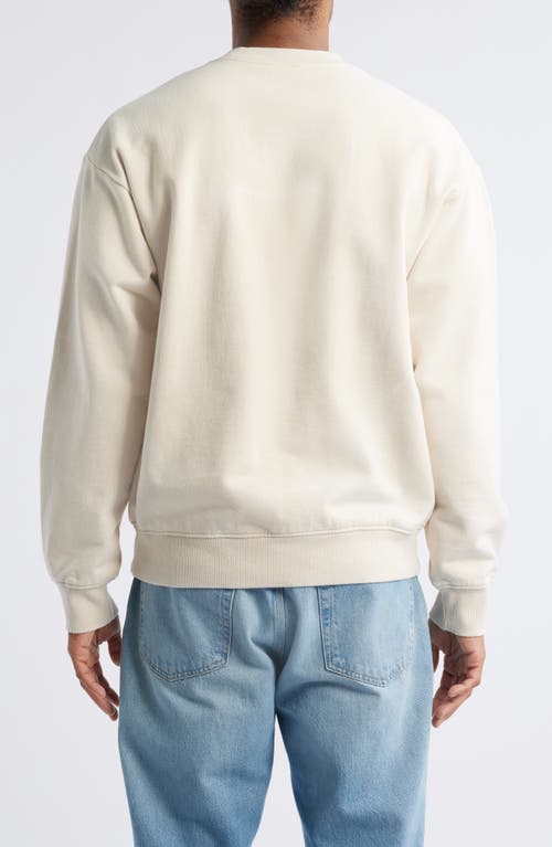 Icecream Fast Oversize Crewneck Sweatshirt In Gray