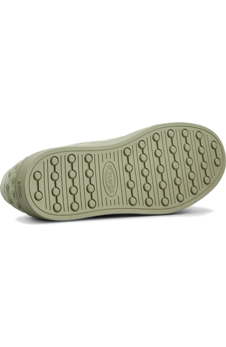 Tod's Allacciata Cassetta Sneaker, Alternate, color, Oil Green