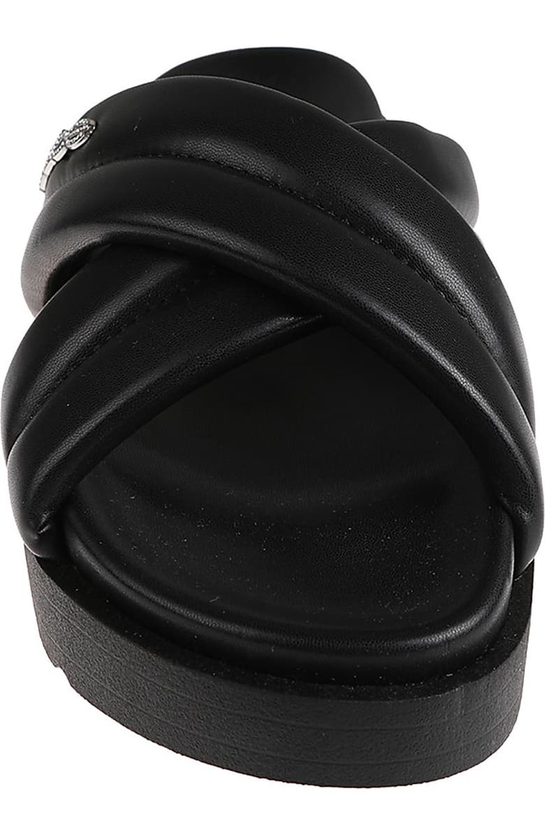 bebe Platform Slide Sandal, Alternate, color,