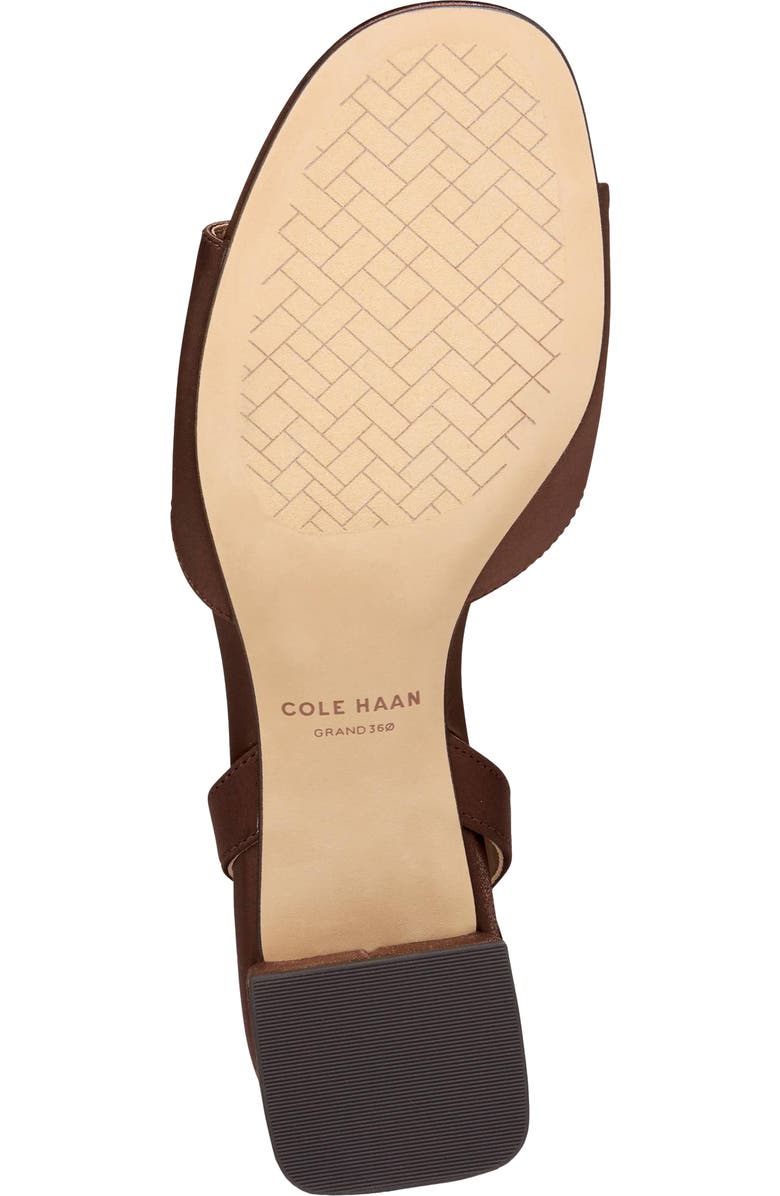 Cole Haan Fanya Florette Sandal, Alternate, color, Chocolate Satin
