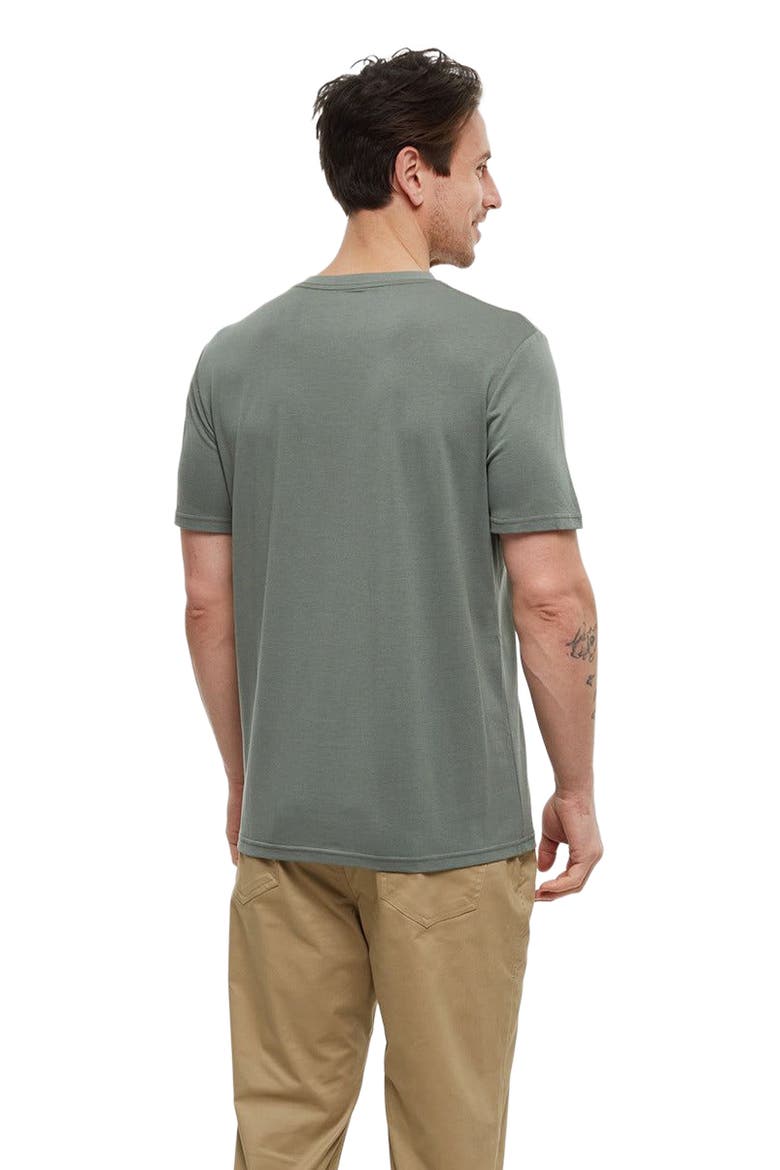 Baker Henley, Alternate, color, Agave Green