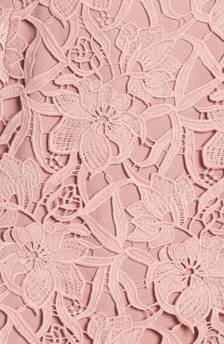 Adelyn Rae Lace Sheath Dress, Alternate, color, 