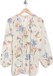 PHILOSOPHY CASHMERE Tie Neck Top