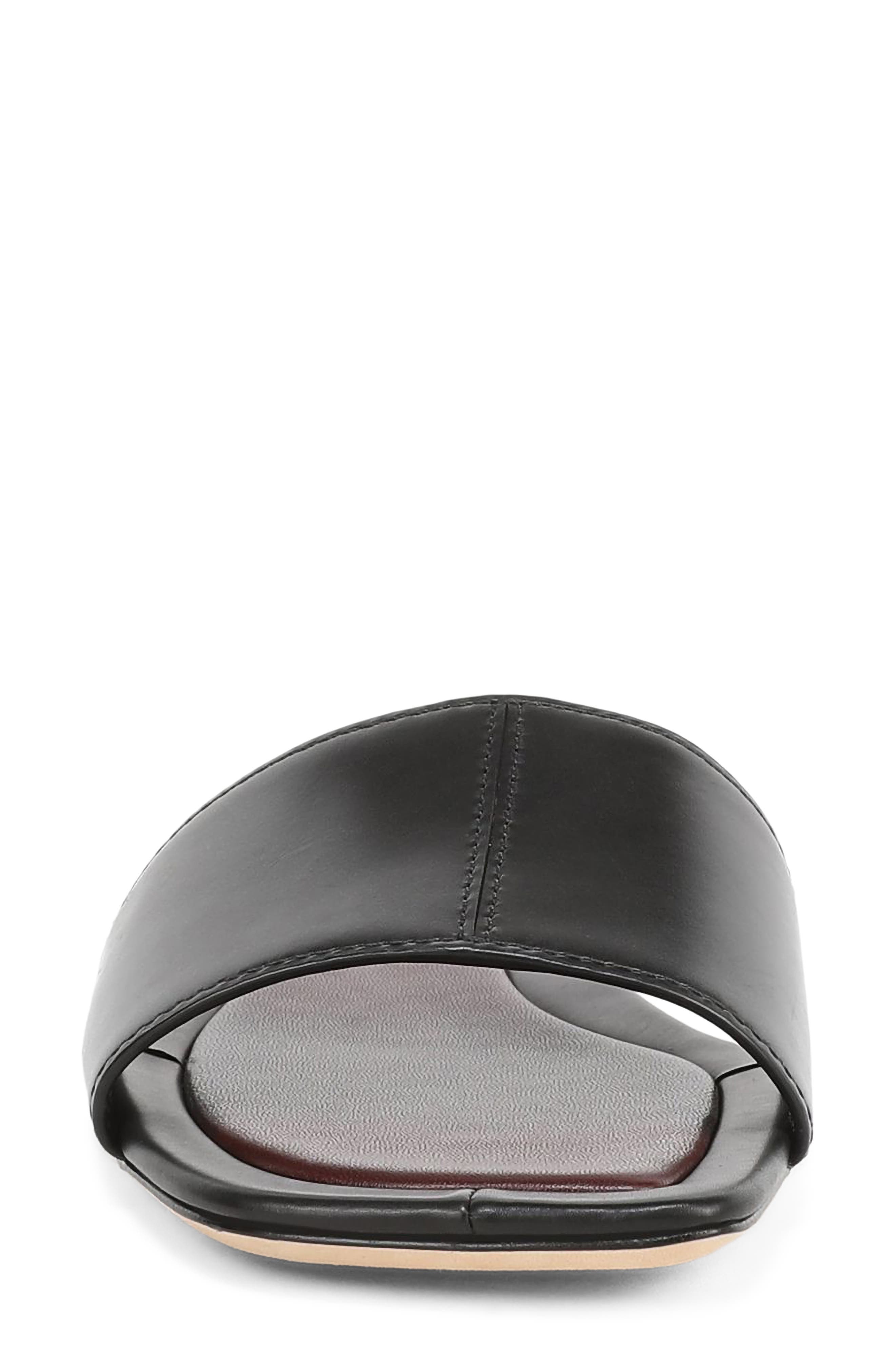 Vince Valeria Slide Sandal, Alternate, color, Black