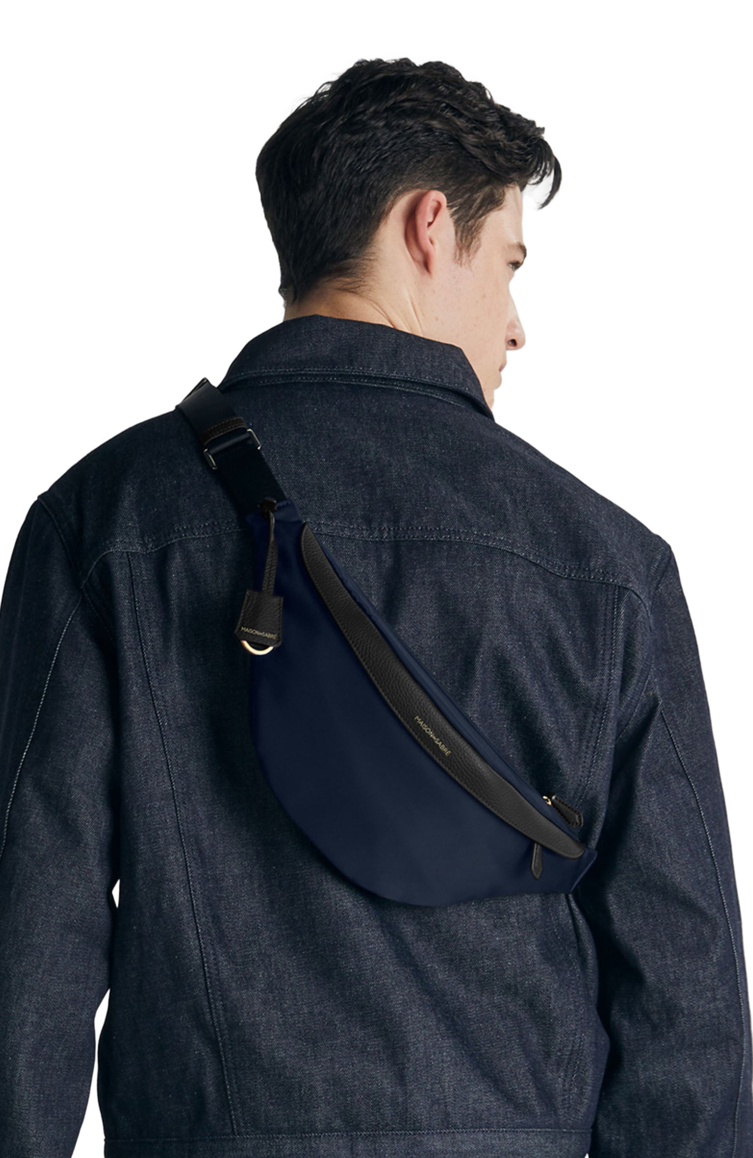 MAISON de SABRÉ Nylon Sling Bag, Alternate, color, 