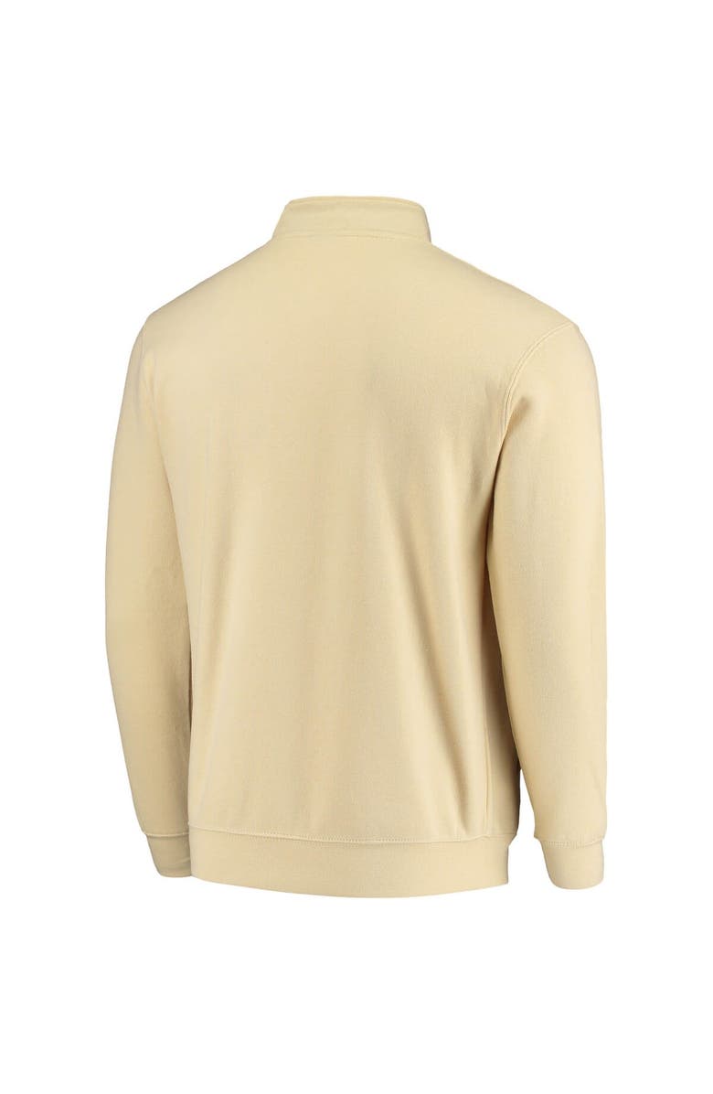 COLOSSEUM Men's Colosseum Gold Purdue Boilermakers Tortugas Logo Quarter-Zip Jacket, Alternate, color, Vegas Gold