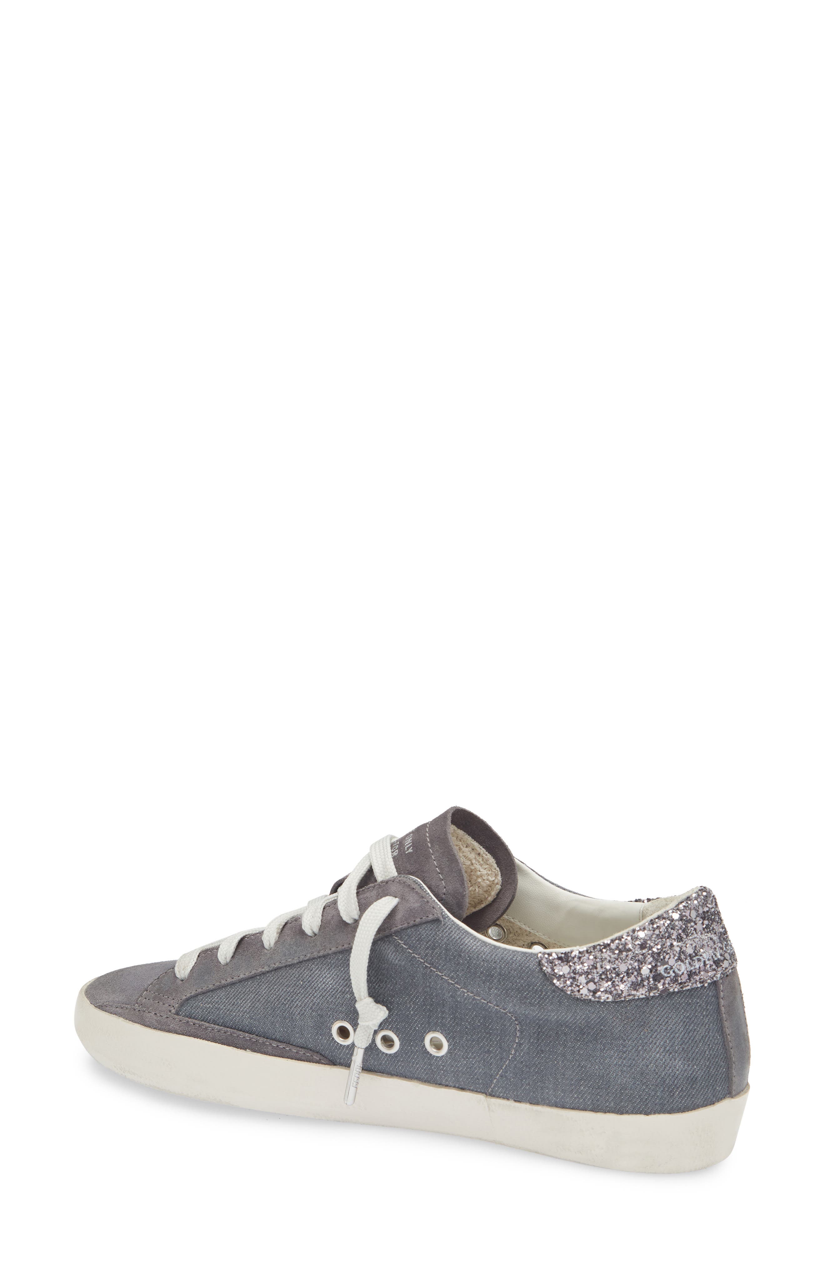 Golden Goose Super-Star Low Top Sneaker, Alternate, color, Grey