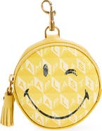Anya Hindmarch Wink Canvas Earbud Pouch