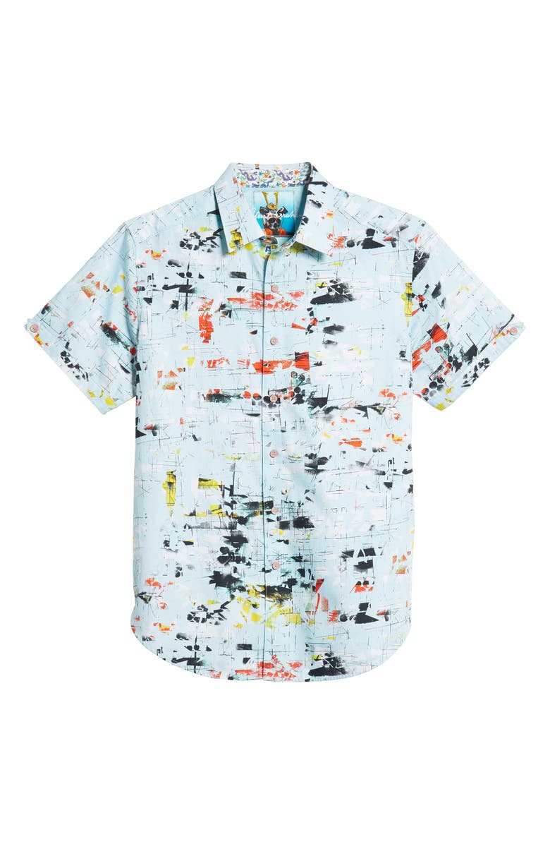 Robert Graham Kano Classic Fit Print Sport Shirt, Alternate, color, 
