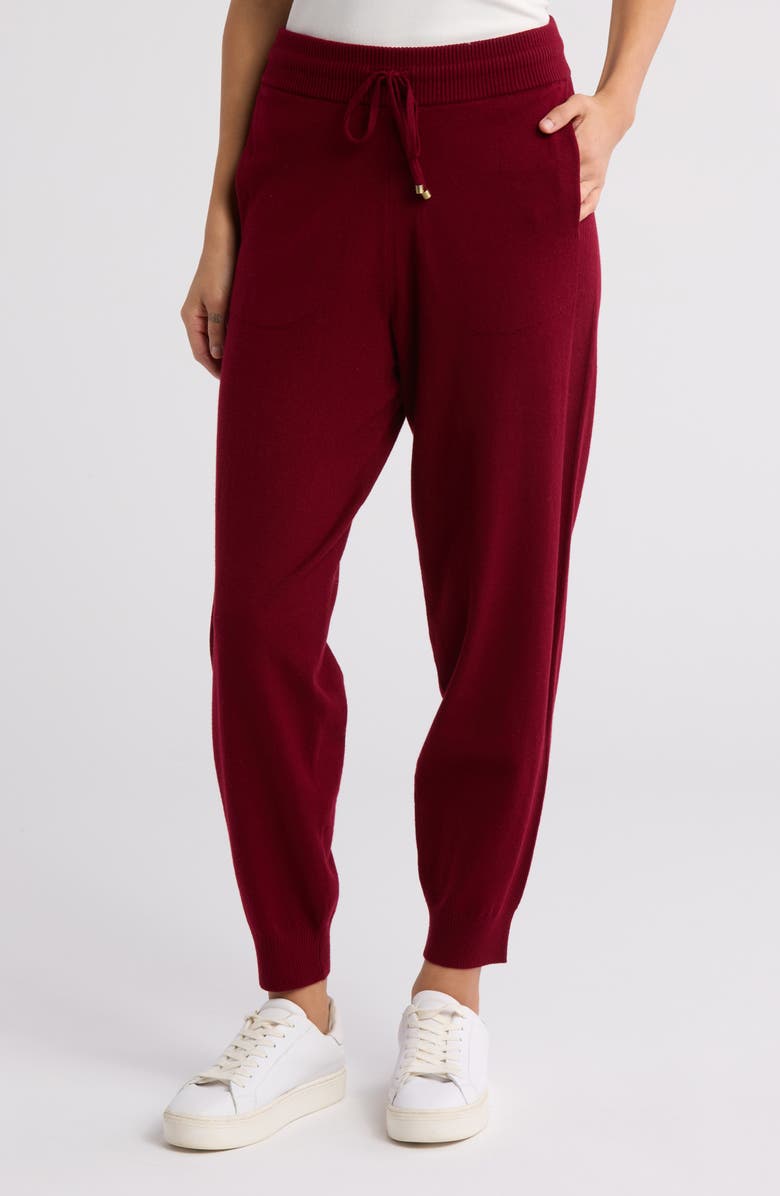 Trina Turk Carnegie Joggers, Main, color, Vin