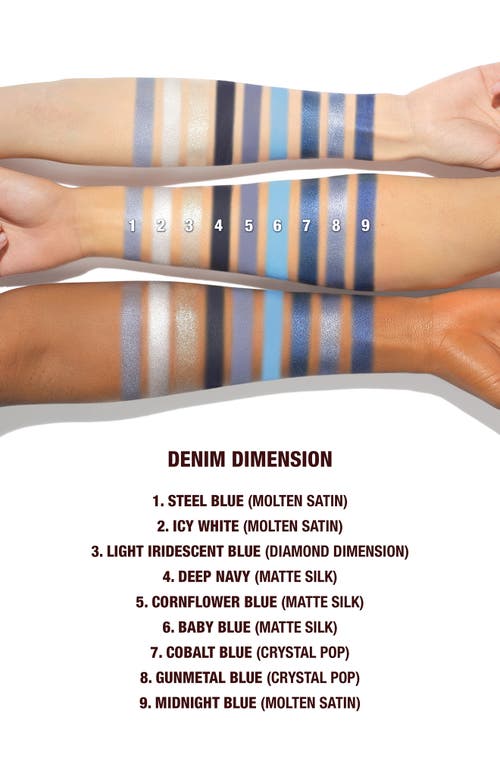 Charlotte Tilbury Beautifying Eye Trends Pallete In Denim Dimension