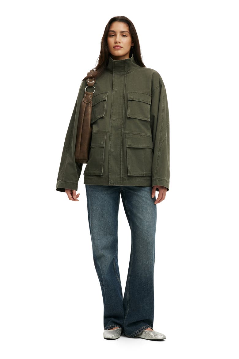 Women's Eavis Parka Jacket, Alternate, color, Washed Green