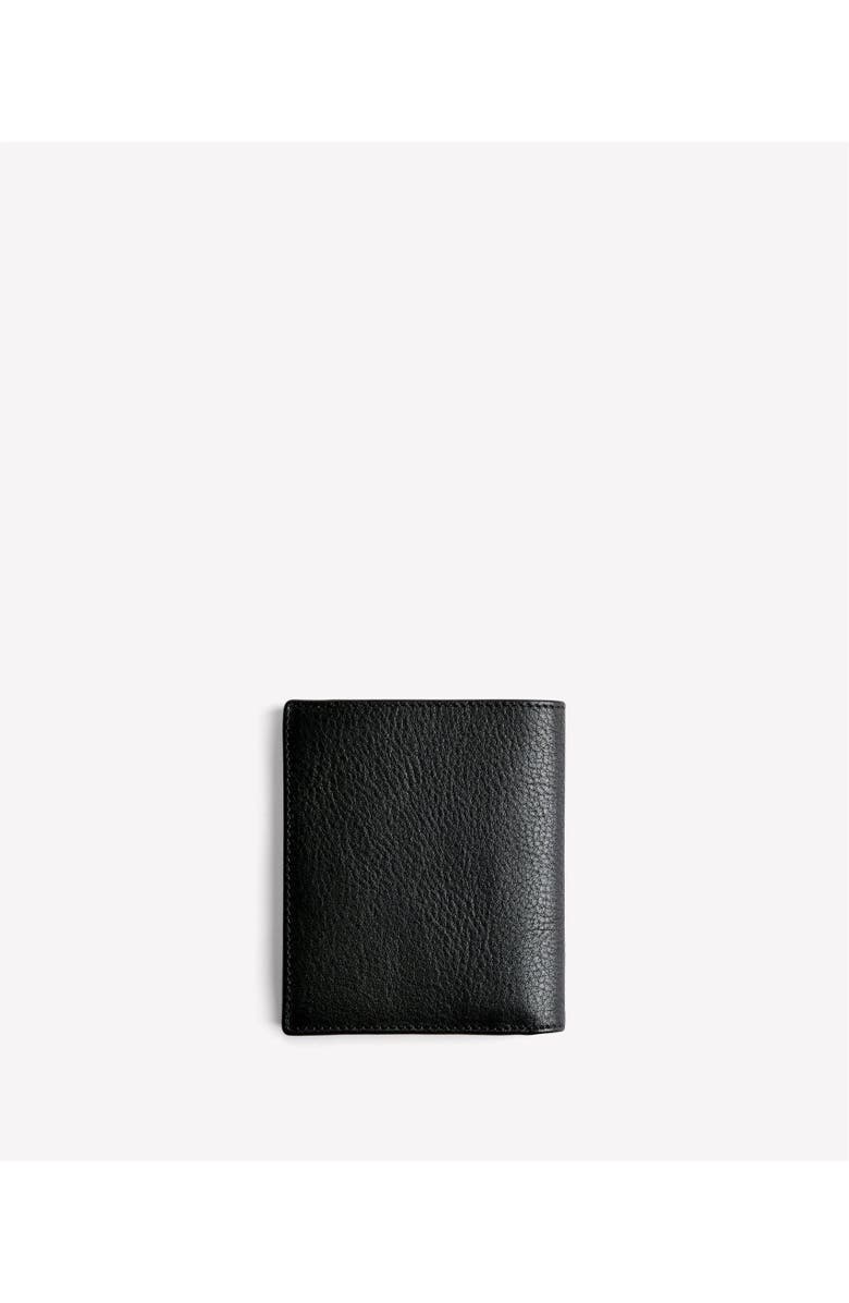 Ghurka Compact Wallet No. 397, Alternate, color, Vintage Black Leather
