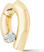 TABAYER Oera Diamond Bezel Earrings