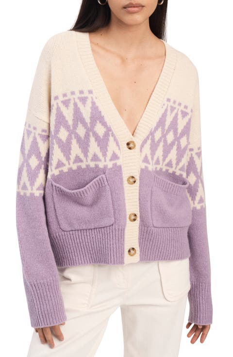 Bonnie Fair Isle Wool Blend Cardigan