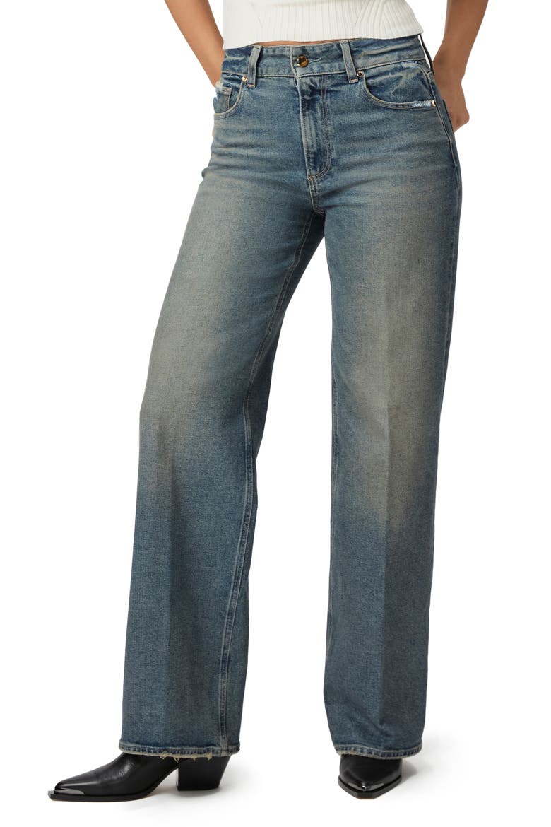 Sasha High Waist Wide Leg Jeans, Main, color, CHANSEDIST