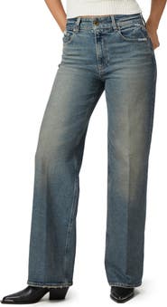 PAIGE Sasha High Waist Wide Leg Jeans