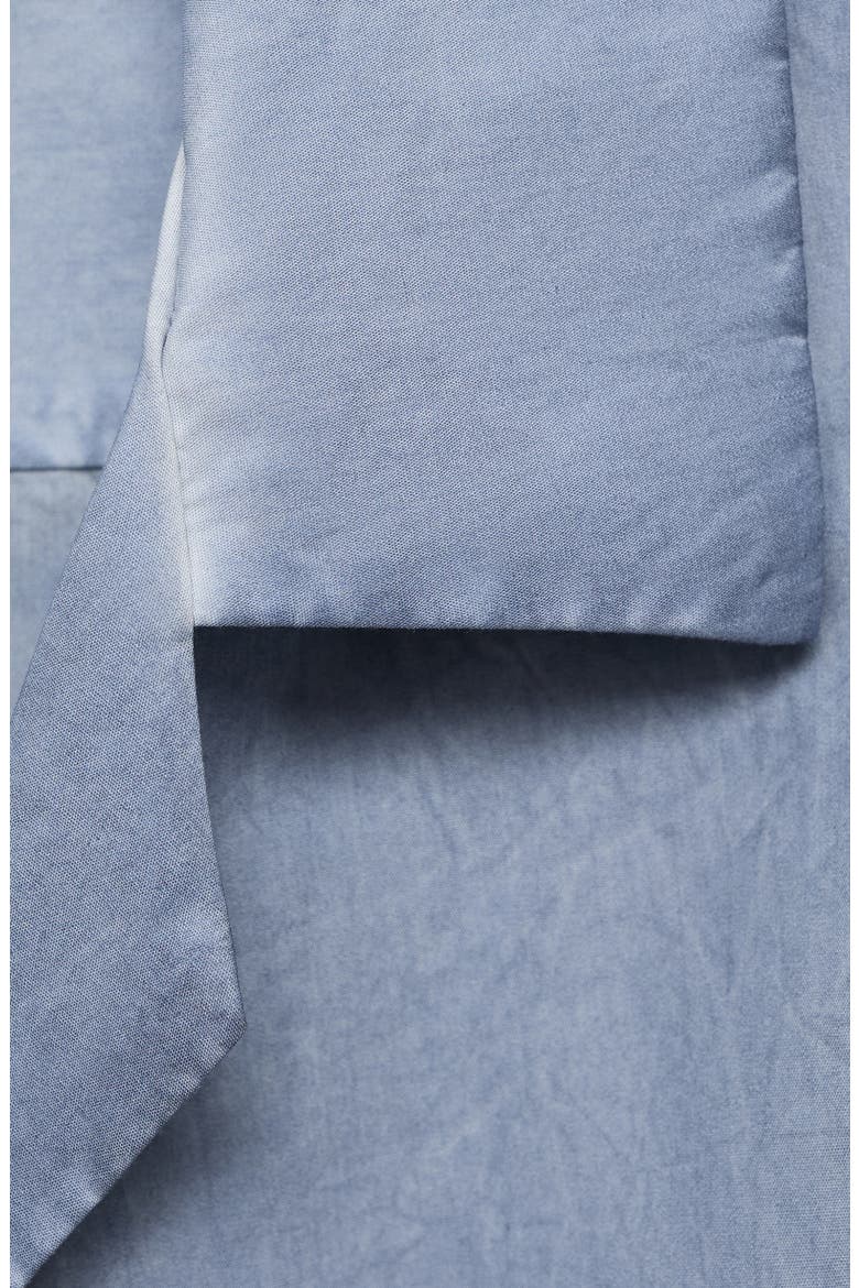 Garment Dyed Button-Up Shirt, Alternate, color, INK BLUE