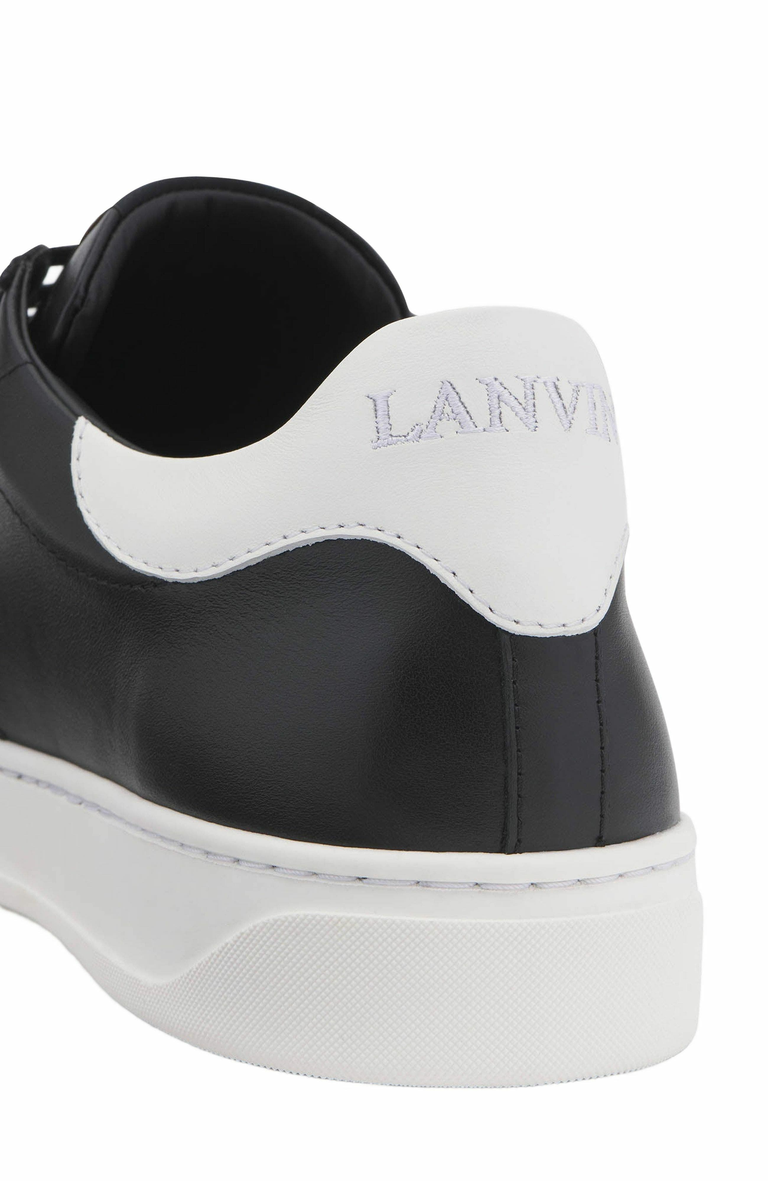 Lanvin Ddb0 Leather Sneakers, Alternate, color, 